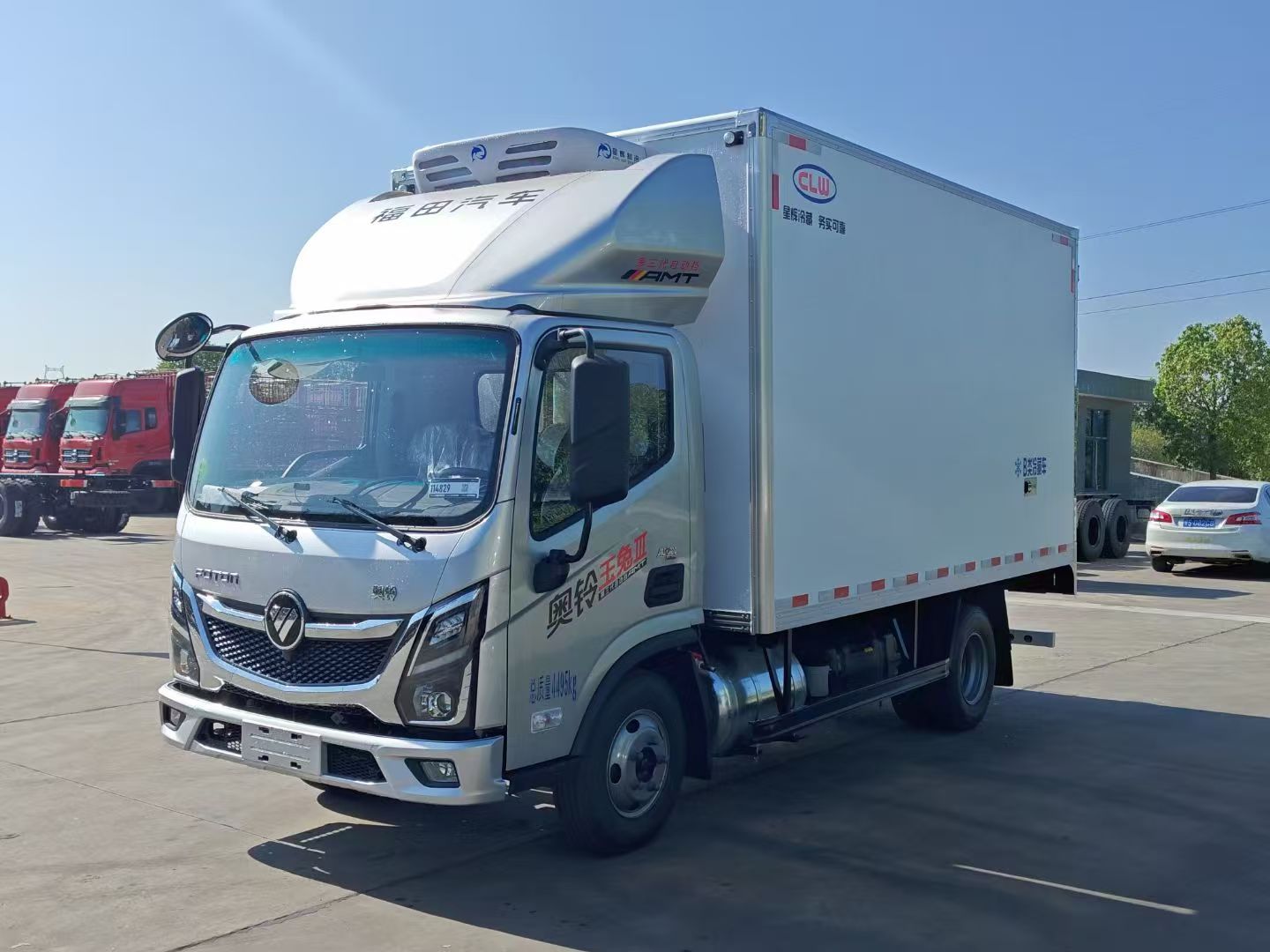 （4.08米）福田玉兔自動(dòng)擋冷藏車價(jià)格